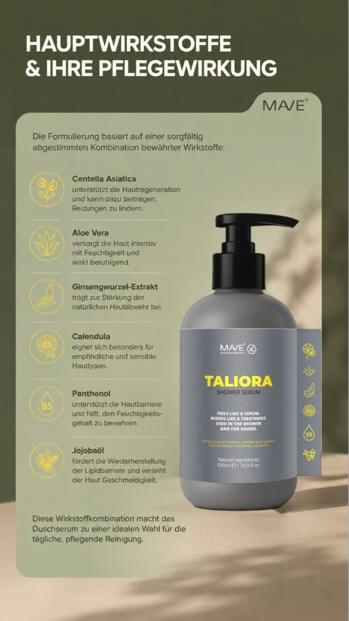 Taliora Shower Serum 500ml