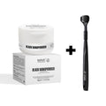 BLACK NANOPOWDER 50 G + NANO360 ZAHNBÜRSTE I Zahnaufhellungs-Set mit 360° Zahnbürste