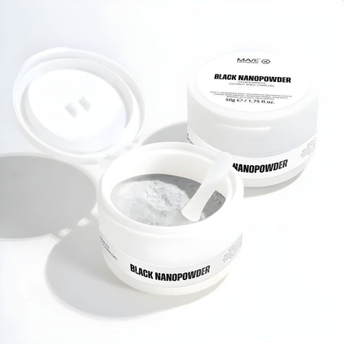 BLACK NANOPOWDER 50 G + NANO360 ZAHNBÜRSTE I Zahnaufhellungs-Set mit 360° Zahnbürste