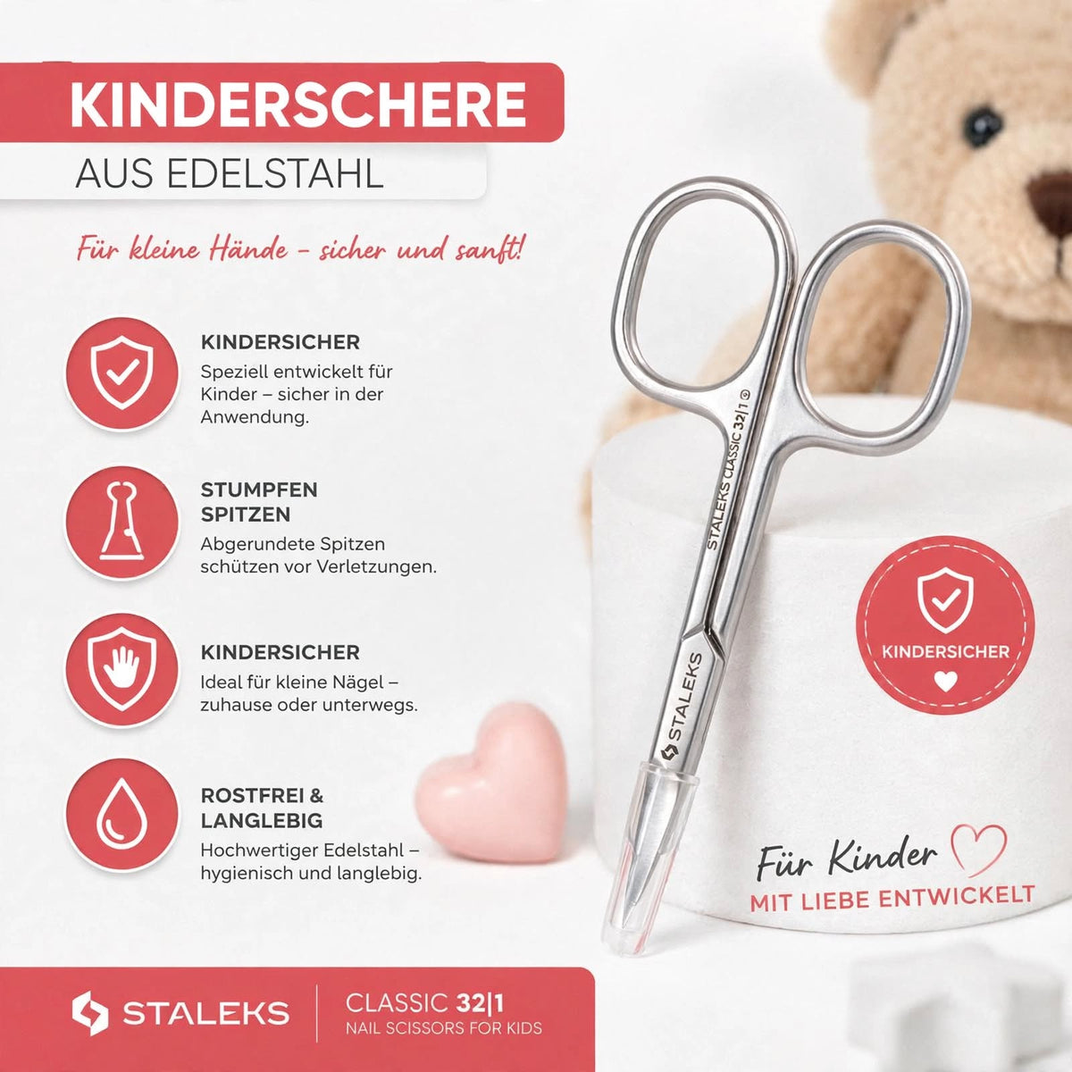 NAGELSCHERE FÜR KINDER CLASSIC 32 TYP 1