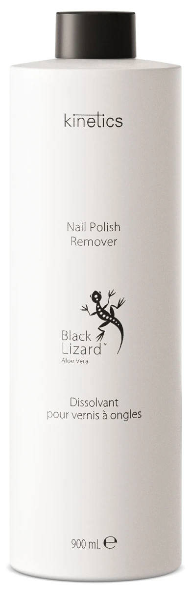 Kinetics Nagellackentferner Black LIZARD mit Aceton und Aloe Vera 225ml