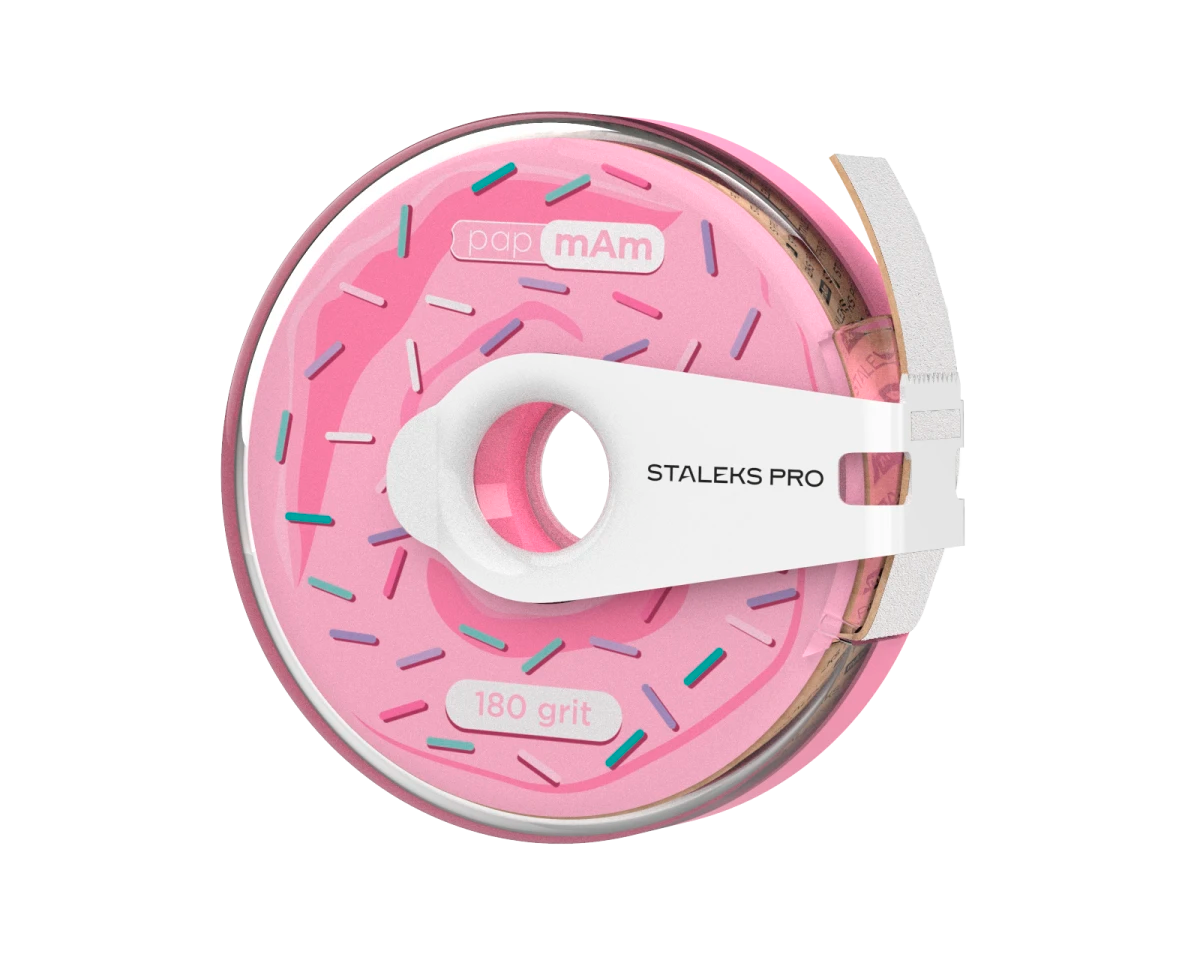 STALEKS Expert papmAm Wechselfeilen Donut auf Rolle 180 grit