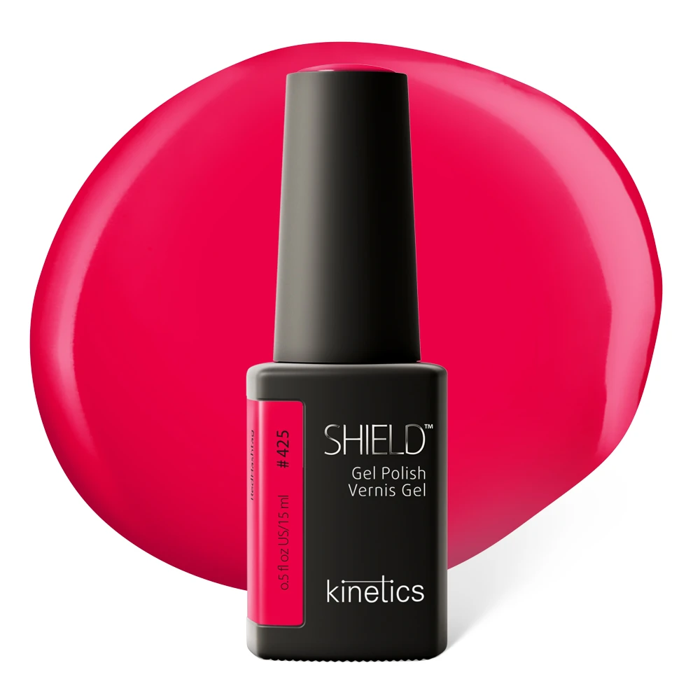 Kinetics SHIELD Gellack #425 Gel Polish Red Hashtag 15ml