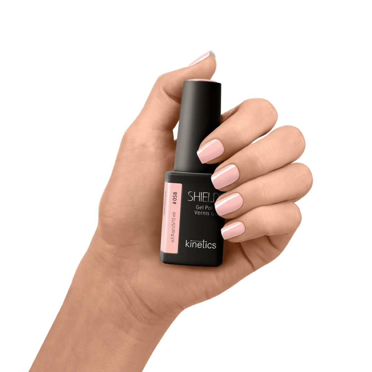Kinetics SHIELD Gellack #058 Gel Polish Delicate Lace HEMA frei 15ml
