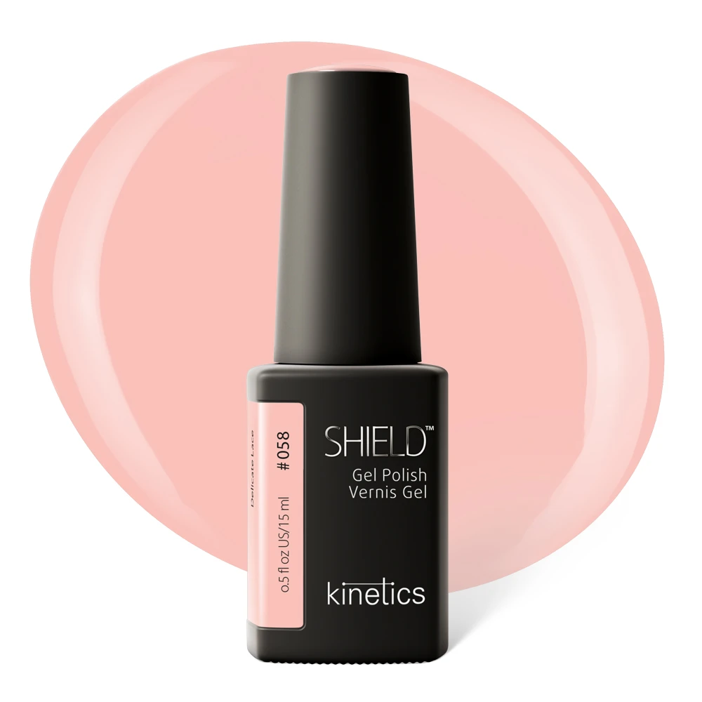 Kinetics SHIELD Gellack #058 Gel Polish Delicate Lace HEMA frei 15ml