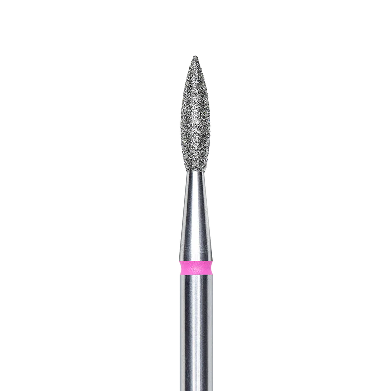 FRÄSERAUFSATZ FLAMME DIAMANT BIT FEIN (ROT) IN  2,3MM VON STALEKS