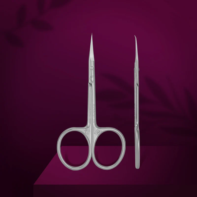 PROFESSIONELLE NAGELHAUTSCHERE MIT HAKEN EXCLUSIVE 23 TYP 2 (MAGNOLIA)