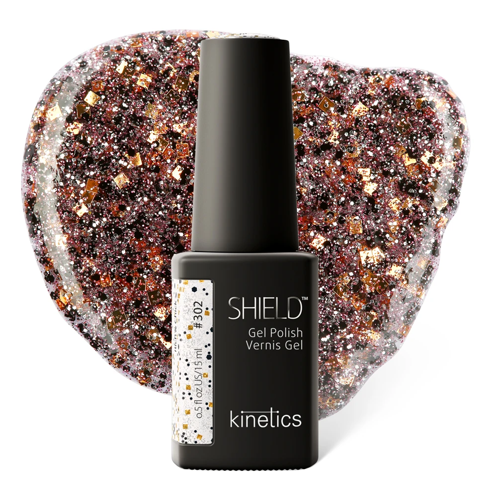 Kinetics SHIELD Gellack #302 Gel Polish Rich & Chick 15ml