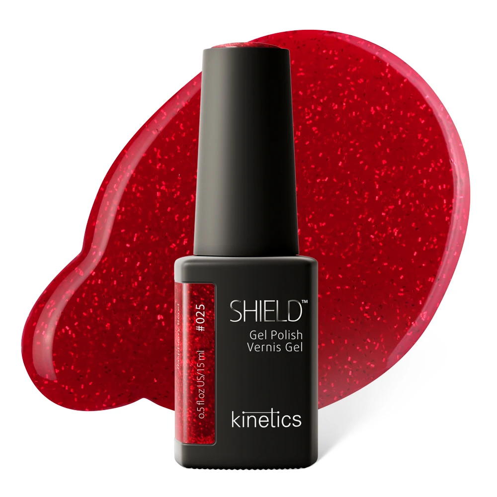 Kinetics SHIELD Gellack #025 Gel Polish Raspberry Beret HEMA frei 15ml
