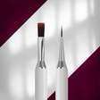 STALEKS EXCLUSIVE 08/03 DOPPELSEITIGER PINSEL FÜR GEL 10 MM / LINER 10 MM
